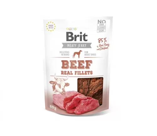 Brit Jerky Beef Real Fillets