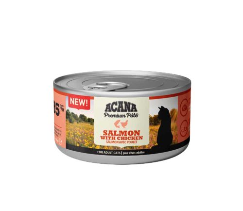 Acana Premium Pate konservai katėms Salmon&Chicken