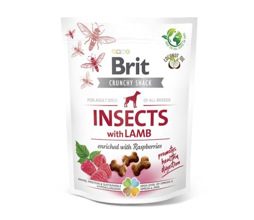 Brit-Care-Crunchy-Cracker-Insects-with-Lamb-skanėstai-šunims