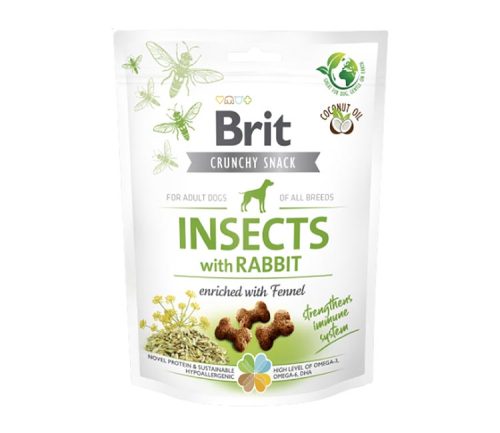 Brit-Care-Crunchy-Cracker-Insects-with-Rabbit-skanėstai-šunims